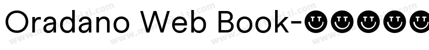 Oradano Web Book字体转换